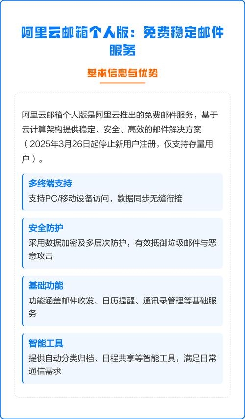 阿里云免费邮箱个人服务介绍插图