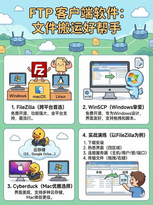 常用的FTP客户端程序简介插图