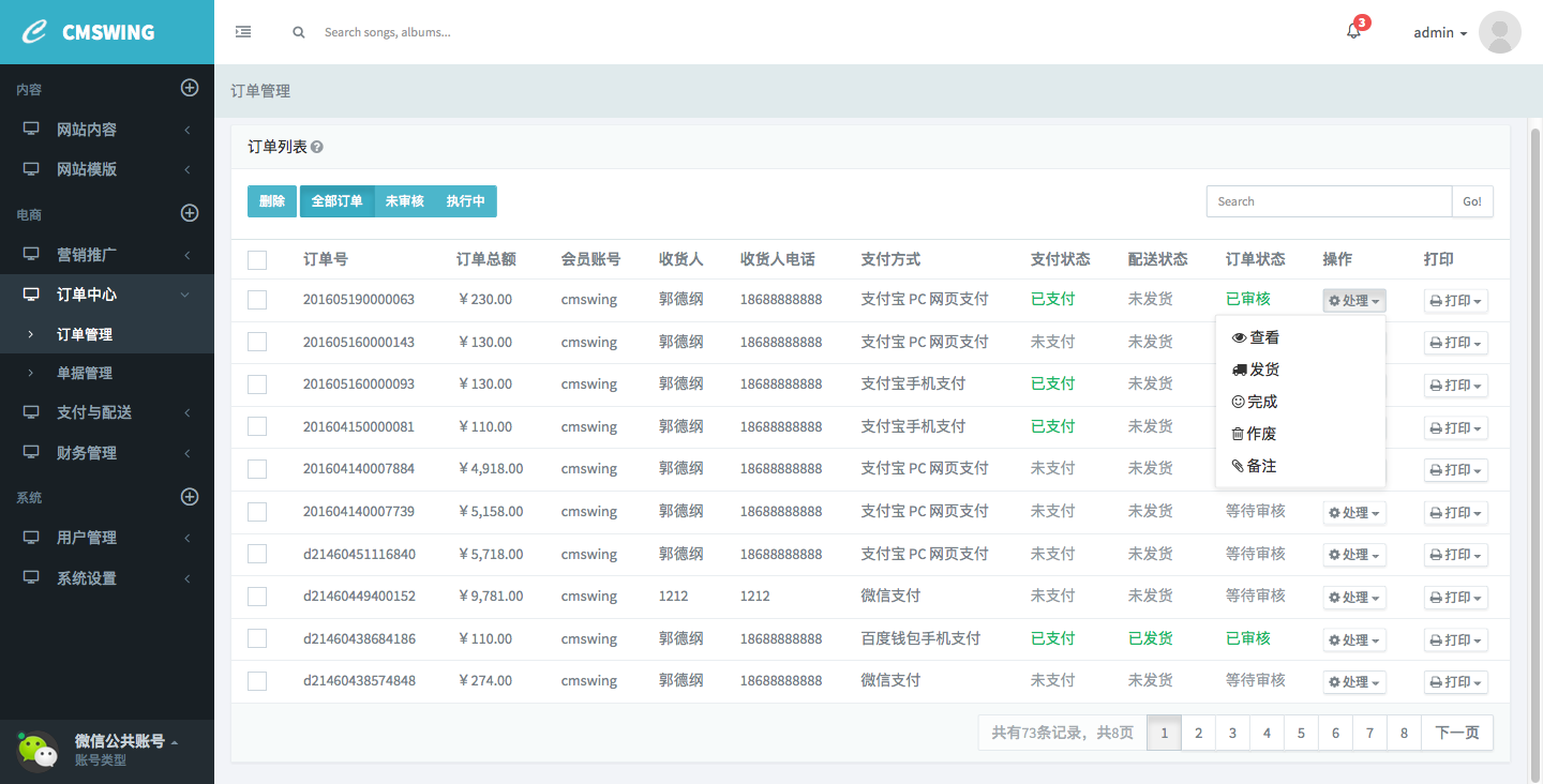 电商网站系统介绍，开源CMS平台选择插图