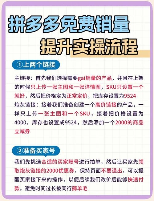 提高排名秘籍，拼多多商品优化技巧插图