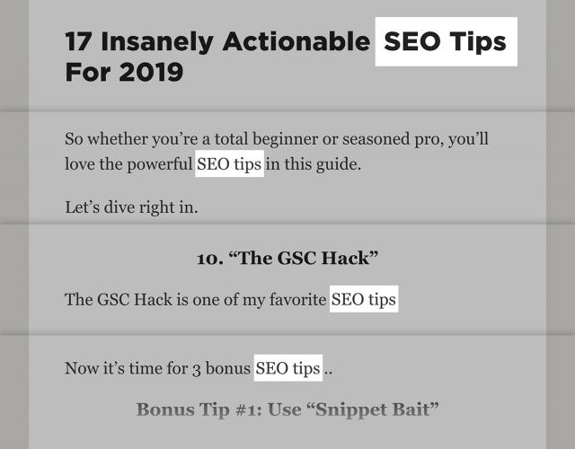 网站首页SEO关键词几个字插图