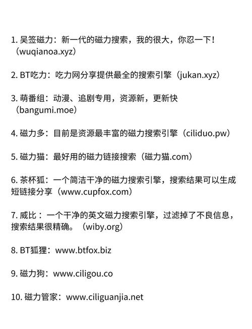 磁力链接搜索引擎推荐（2021版）插图