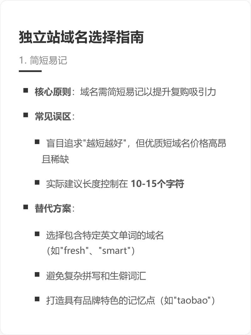 域名选择指南插图