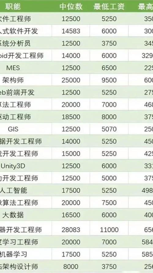 软件开发的月薪究竟有多少？揭秘行业薪酬真相插图