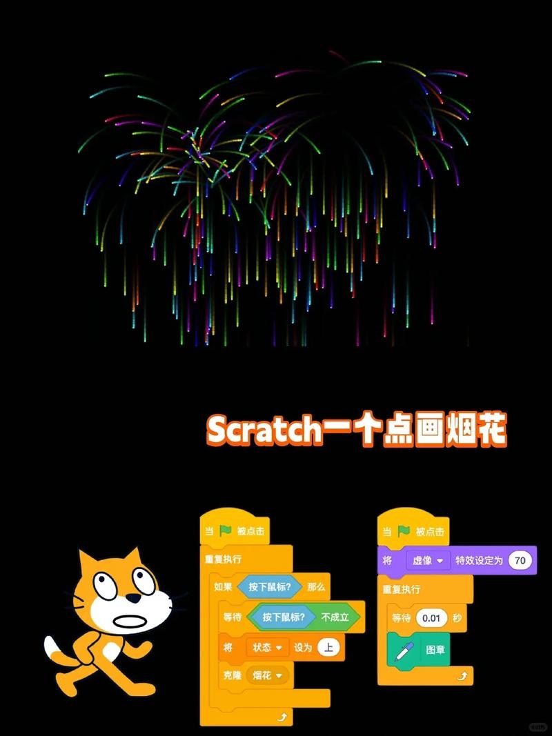 VB编程烟花特效制作教程插图