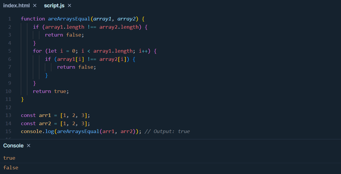 JavaScript数组查找字符串值方法插图 JavaScript数组查找字符串值方法插图