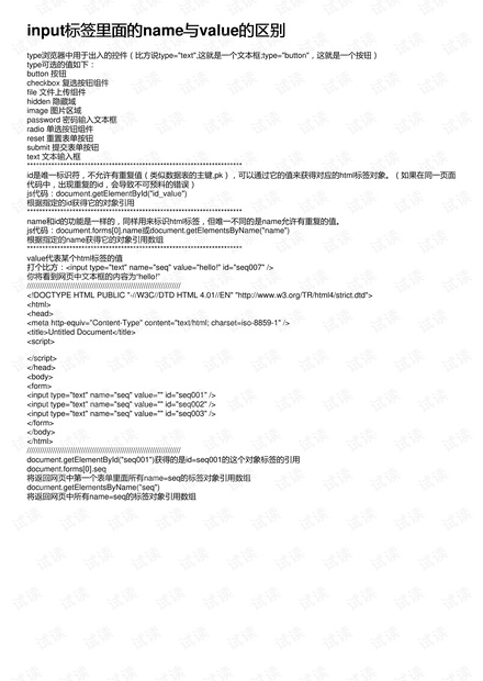 Input标签Checked的使用与注意事项插图 Input标签Checked的使用与注意事项插图