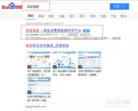 淘宝搜索指数查看方法插图