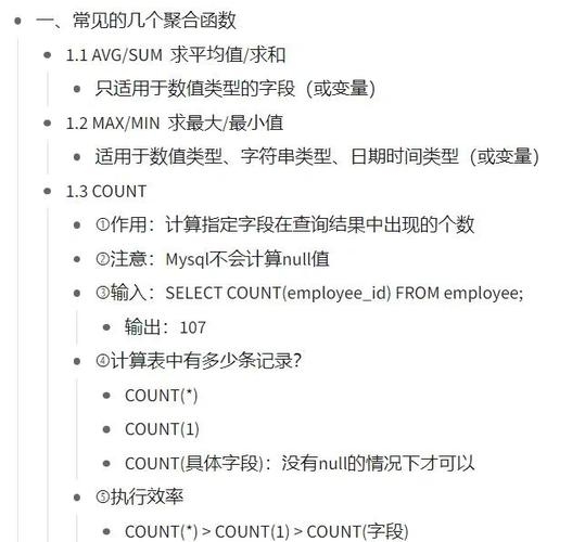 SQL中常用的聚合函数插图