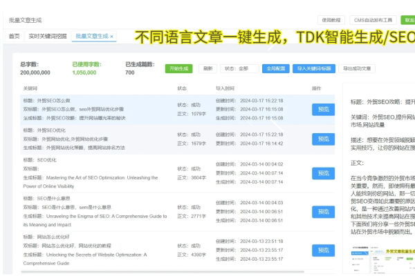 免费SEO网站优化，提升网站流量的关键策略-后浪派