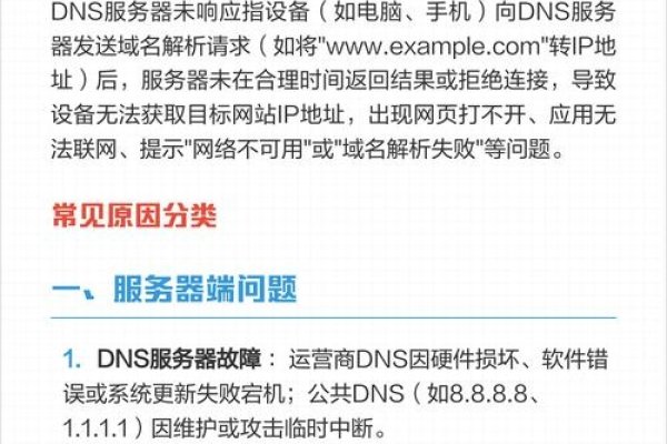 DNS服务器未响应，原因、解决方法与排查步骤-后浪派
